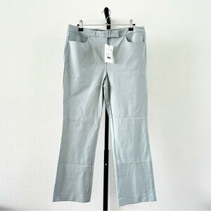 Theory Eco New Bistretch Crop Pants in Mist Blue, Size 8, New with Tag